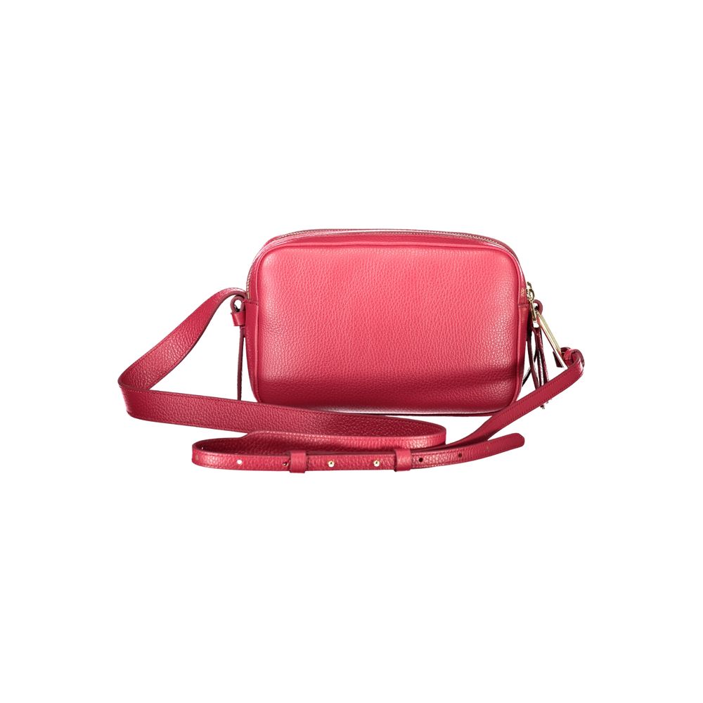 Coccinelle Rote Lederhandtasche
